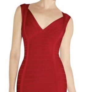 Herve Leger Darby bodycon/bondage dress XS
